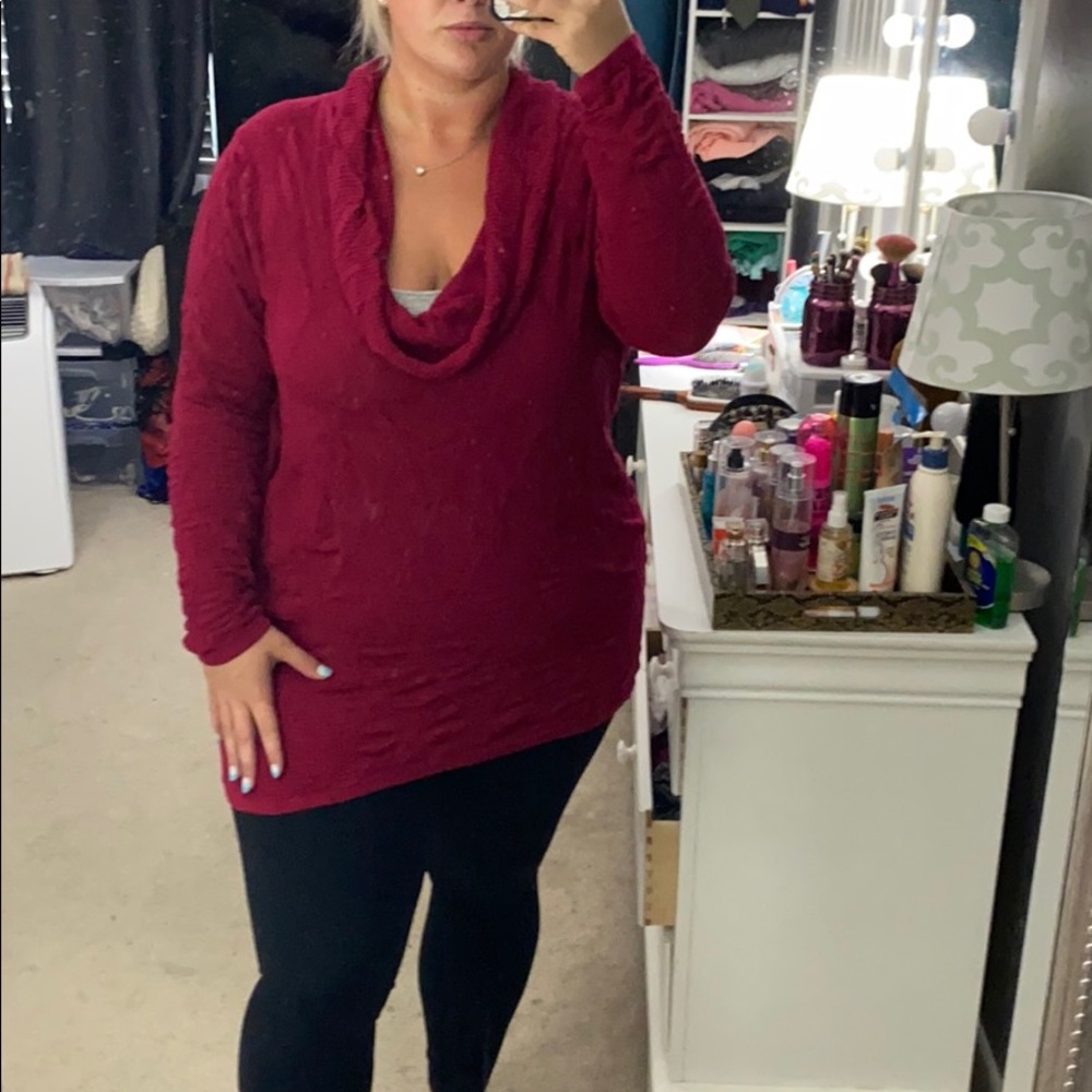 Red sweater Dress Torrid 1x